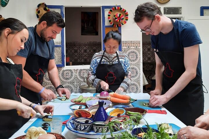 Moroccan Cooking Class with Chef Khmisa