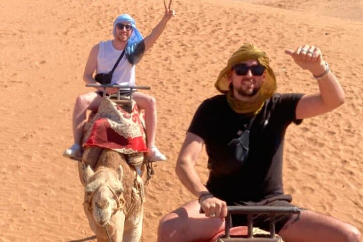 Promenades à dos de chameau à Agadir avec boisson au thé et gâteaux