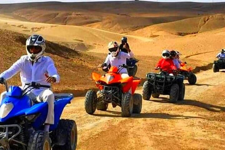 Agafay Desert Dinner & Show with Quad and Sunset Camel Ride