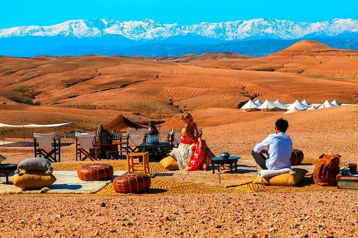 Agafay Desert Dinner & Show with Quad and Sunset Camel Ride