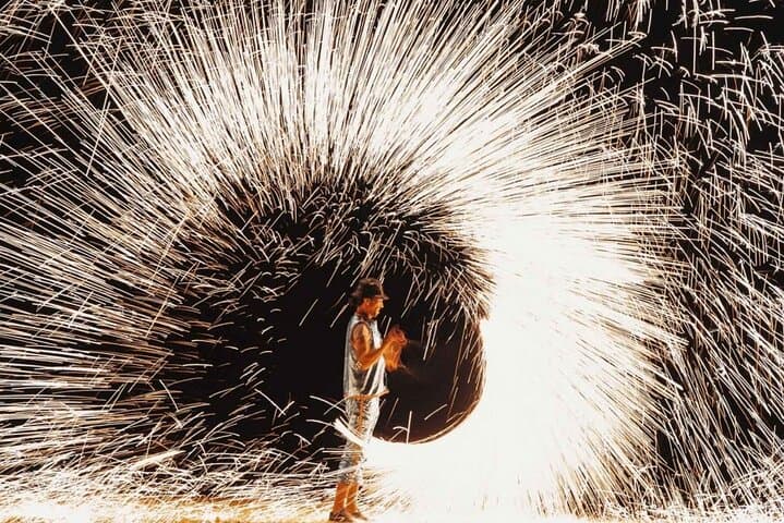 Dîner spectacle dans le désert d'Agafay avec quad et chameaux