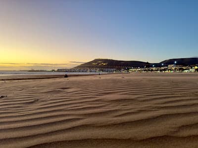 Corniche de la plage d'Agadir