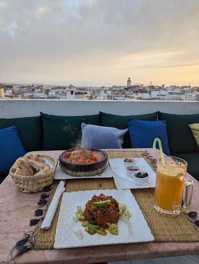 The Hungry Nomad Rooftop Essaouira