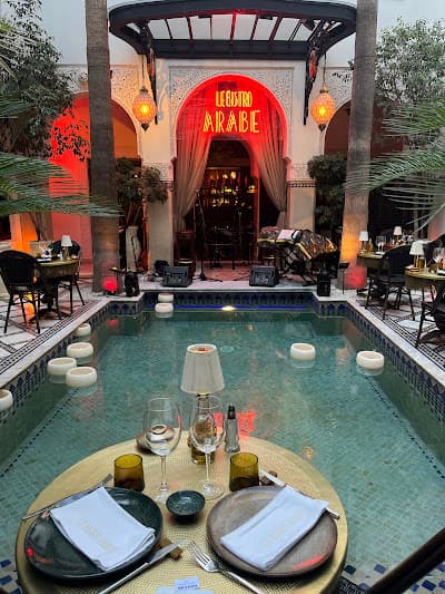 Le Bistro Arabe - Moroccan Jazz Restaurant in Marrakech