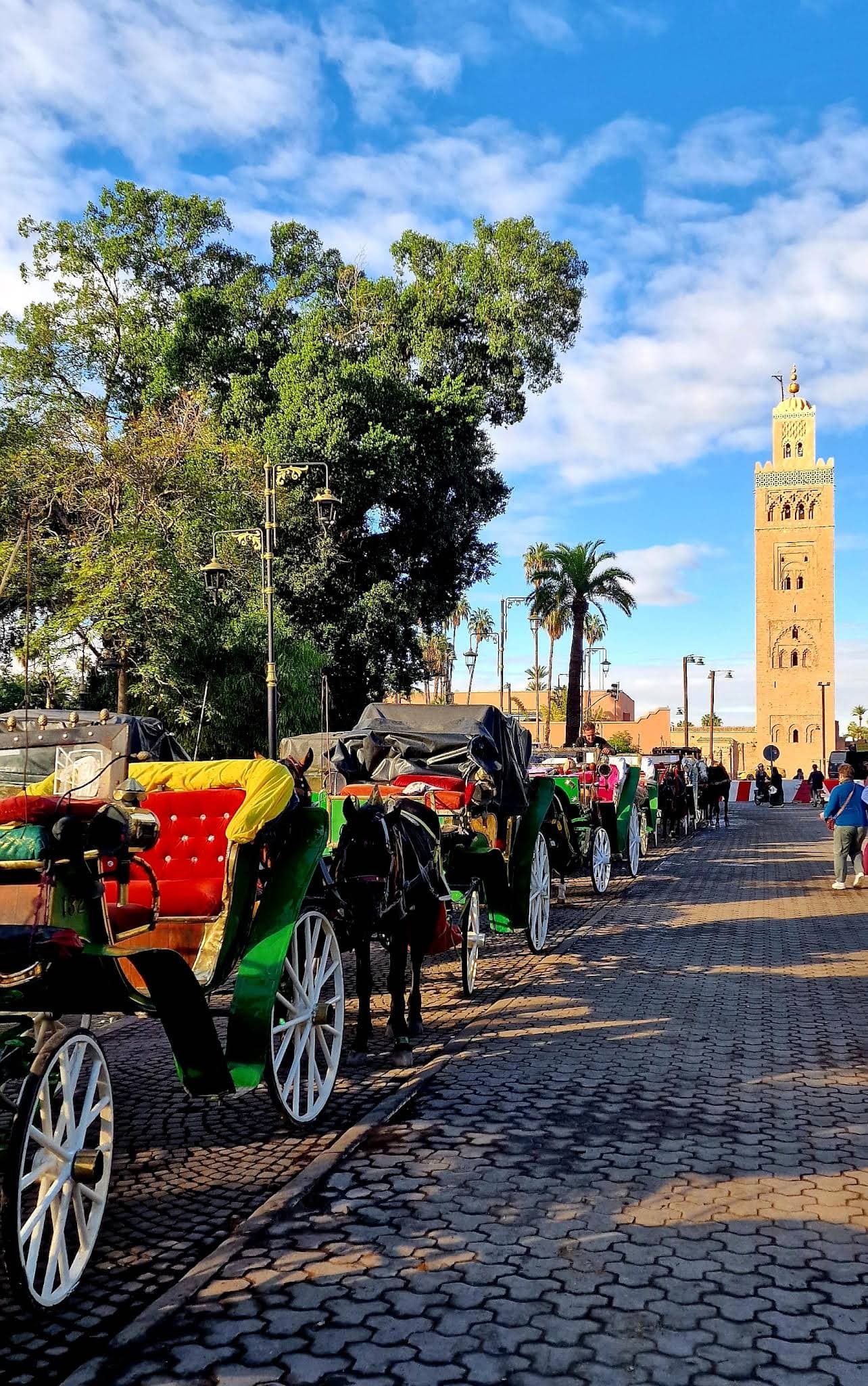 Calèches Jemaa El-Fnaa