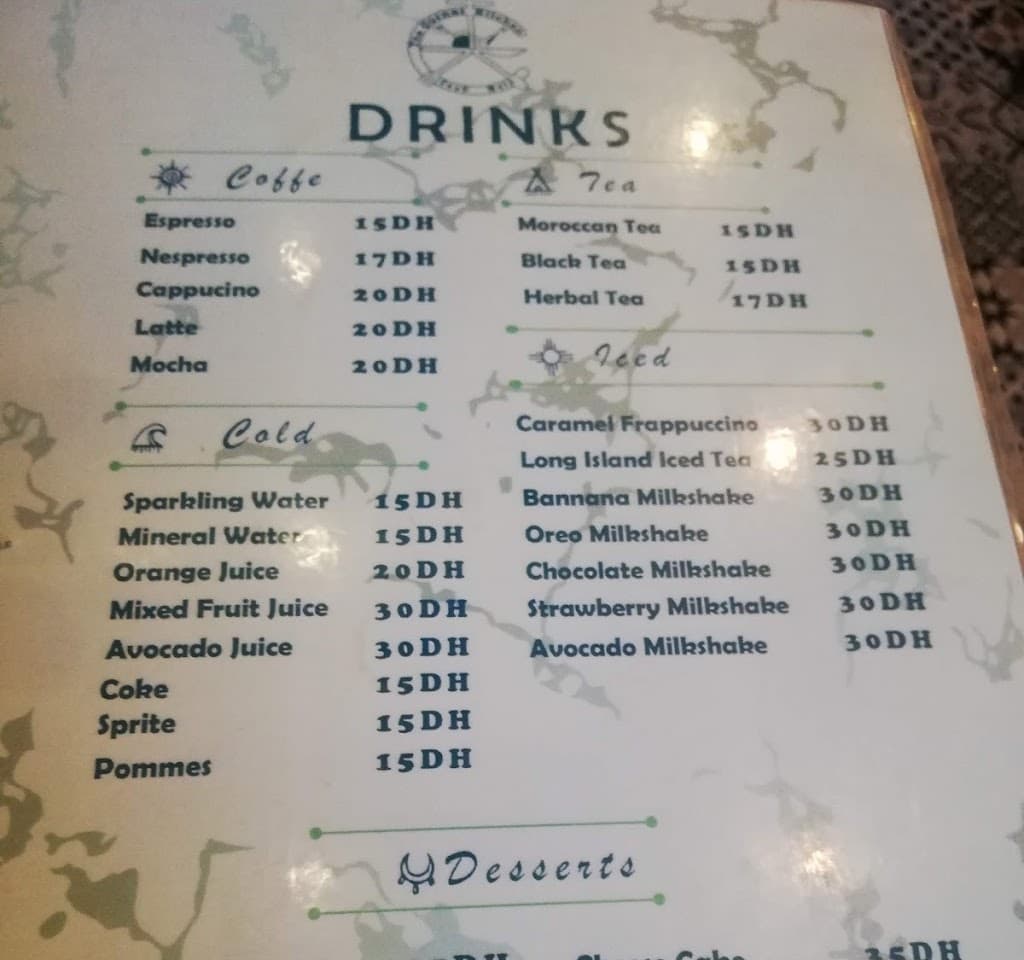 Restaurant corner kitchen